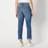 imageAmazon Essentials Womens Low Stretch MidRise Boyfriend Crop JeanAsh Blue Wash
