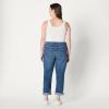 imageAmazon Essentials Womens Low Stretch MidRise Boyfriend Crop JeanAsh Blue Wash
