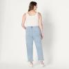 imageAmazon Essentials Womens Low Stretch MidRise Boyfriend Crop JeanIced Blue Light Wash