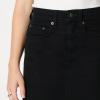 imageAmazon Essentials Womens Low Stretch RegularFit HighRise Long Jean SkirtBlack