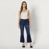 imageAmazon Essentials Womens Medium Stretch MidRise Kick Crop JeanDark Shadow Wash