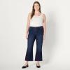 imageAmazon Essentials Womens Medium Stretch MidRise Kick Crop JeanDark Shadow Wash
