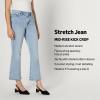 imageAmazon Essentials Womens Medium Stretch MidRise Kick Crop JeanIced Blue Light Wash