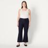 imageAmazon Essentials Womens Medium Stretch MidRise Kick Crop JeanRinse