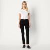 imageAmazon Essentials Womens Medium Stretch SlimFit MidRise Straight Leg JeanBlack