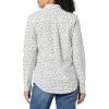 imageAmazon Essentials Womens RegularFit LongSleeve ButtonDown Poplin ShirtBlack White Dots