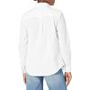 imageAmazon Essentials Womens RegularFit LongSleeve ButtonDown Poplin ShirtWhite
