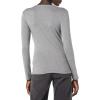 imageAmazon Essentials Womens Ribbed Knit Long Sleeve Henley Slim Fit TShirtGrey Heather