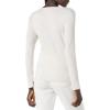 imageAmazon Essentials Womens Ribbed Knit Long Sleeve Henley Slim Fit TShirtOatmeal Heather