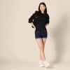 imageAmazon Essentials Womens SlimFit 34 Sleeve Boat Neck TShirtBlack