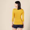 imageAmazon Essentials Womens SlimFit 34 Sleeve Boat Neck TShirtGold