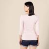 imageAmazon Essentials Womens SlimFit 34 Sleeve Boat Neck TShirtLight Pink
