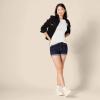 imageAmazon Essentials Womens SlimFit 34 Sleeve Boat Neck TShirtWhite