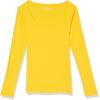 imageAmazon Essentials Womens SlimFit Long Sleeve Square Neck TShirtGolden Yellow