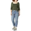 imageAmazon Essentials Womens SlimFit Long Sleeve Square Neck TShirtOlive