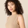 imageAmazon Essentials Womens SlimFit Rib Knit Boatneck Layering TankTan