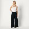 imageAmazon Essentials Womens Ultra Soft MidRise Wide Leg JeanBlack