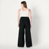 imageAmazon Essentials Womens Ultra Soft MidRise Wide Leg JeanBlack