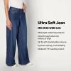 imageAmazon Essentials Womens Ultra Soft MidRise Wide Leg JeanDark Shadow Wash
