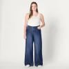 imageAmazon Essentials Womens Ultra Soft MidRise Wide Leg JeanDark Shadow Wash