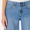 imageAmazon Essentials Womens Ultra Soft MidRise Wide Leg JeanSlate Blue Wash