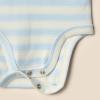 imageAmazon Essentials x Sofia Grainge Baby Girls Embroidered Ruffle Bodysuit Pack of 2Light BlueStripe