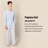 imageAmazon Essentials x Sofia Grainge Mens Pajama SetLight Blue