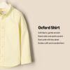 imageAmazon Essentials x Sofia Grainge Toddlers and Baby Boys Stretch Oxford Collar ShirtButter Yellow