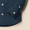 imageAmazon Essentials x Sofia Grainge Toddlers and Baby Boys Stretch Oxford Collar ShirtDark Navy