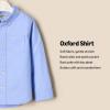imageAmazon Essentials x Sofia Grainge Toddlers and Baby Boys Stretch Oxford Collar ShirtPowder Blue