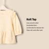 imageAmazon Essentials x Sofia Grainge Toddlers and Baby Girls 34 Sleeve Knit Top Pack of 2Delicate FloralRound Trees