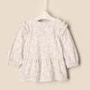 imageAmazon Essentials x Sofia Grainge Toddlers and Baby Girls 34 Sleeve Knit Top Pack of 2IvorySketch Floral