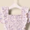 imageAmazon Essentials x Sofia Grainge Toddlers and Baby Girls Embroidered Knit DressBlue Ivory Delicate Floral