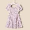 imageAmazon Essentials x Sofia Grainge Toddlers and Baby Girls Embroidered Knit DressBlue Ivory Delicate Floral