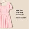 imageAmazon Essentials x Sofia Grainge Toddlers and Baby Girls Embroidered Knit DressPink