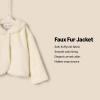imageAmazon Essentials x Sofia Grainge Toddlers and Baby Girls Faux Fur JacketIvory