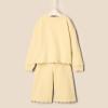 imageAmazon Essentials x Sofia Grainge Toddlers and Baby Girls French Terry Pant and Top SetButter Yellow