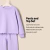 imageAmazon Essentials x Sofia Grainge Toddlers and Baby Girls French Terry Pant and Top SetLilac