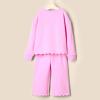 imageAmazon Essentials x Sofia Grainge Toddlers and Baby Girls French Terry Pant and Top SetPink