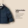 imageAmazon Essentials x Sofia Grainge Toddlers and Baby Girls Taffeta Puffer JacketBlue