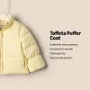 imageAmazon Essentials x Sofia Grainge Toddlers and Baby Girls Taffeta Puffer JacketButter Yellow