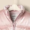 imageAmazon Essentials x Sofia Grainge Toddlers and Baby Girls Taffeta Puffer JacketMetallic Light Pink