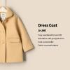 imageAmazon Essentials x Sofia Grainge Toddlers and Baby Girls Wool Blend CoatLight Camel