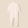 imageAmazon Essentials x Sofia Grainge Unisex Babies Cotton Footed Sleep and Play Bodysuit Pack of 2IvoryNavy
