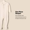 imageAmazon Essentials x Sofia Grainge Unisex Babies Cotton Footed Sleep and Play Bodysuit Pack of 2IvoryPink