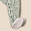 imageAmazon Essentials x Sofia Grainge Unisex Babies Cotton Footed Sleep and Play Bodysuit Pack of 2Pale GreenPosey Floral