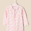 imageAmazon Essentials x Sofia Grainge Unisex Babies Cotton Footed Sleep and Play Bodysuit Pack of 2Pink Bunny Bear