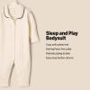 imageAmazon Essentials x Sofia Grainge Unisex Babies Footless Sleepsuit Pack of 2IvoryNavy