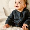 imageAmazon Essentials x Sofia Grainge Unisex Babies Knit PlaysuitButter Yellow