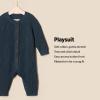 imageAmazon Essentials x Sofia Grainge Unisex Babies Knit PlaysuitDark Navy